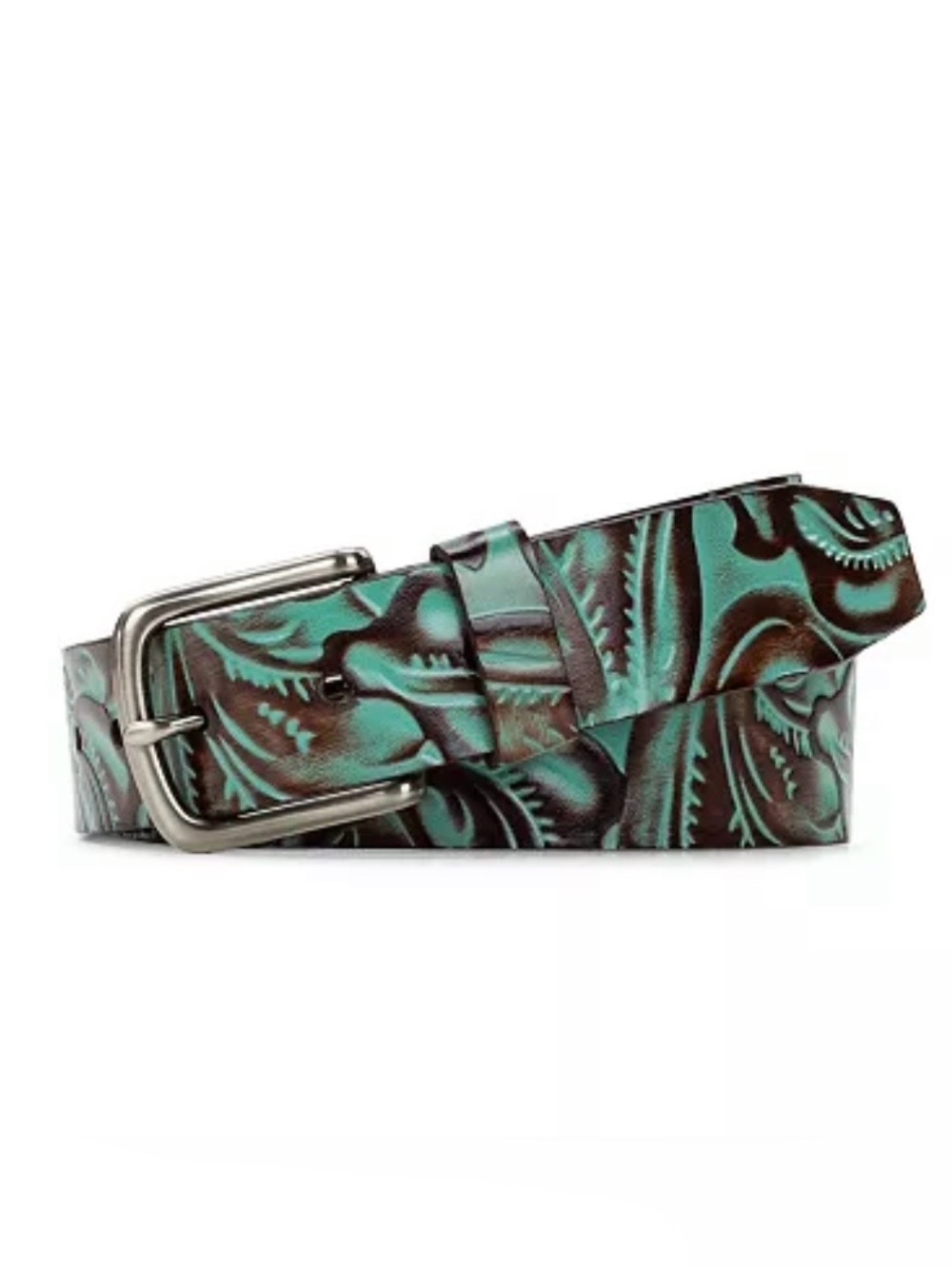 Patricia Nash Pelosa Leather Tooled Belt